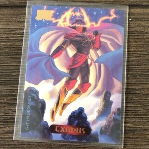 ’94 Marvel Masterpieces trading card: Exodus #36